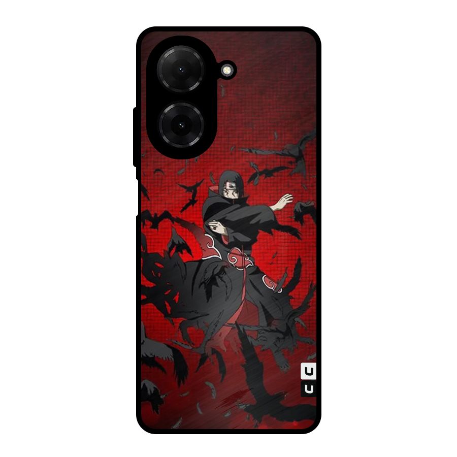 Itachi Stance For War Metal Back Case for Redmi A5 4G