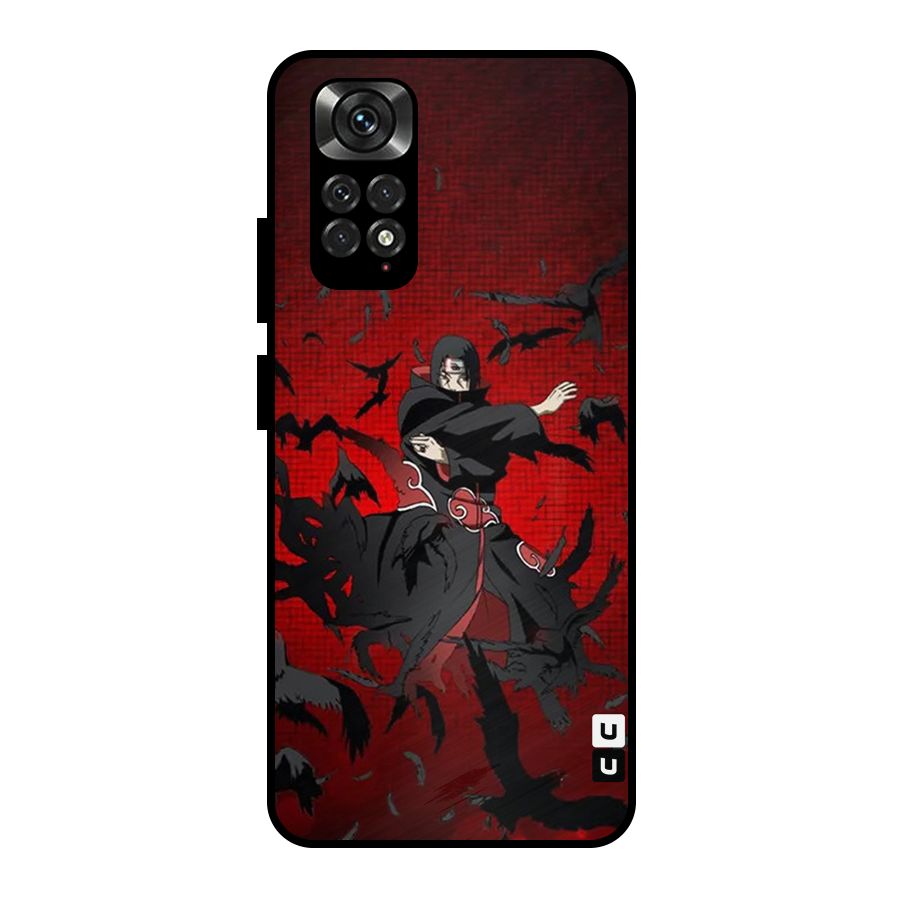 Itachi Stance For War Metal Back Case for Redmi Note 11 Pro Plus 5G