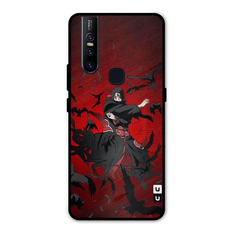 Itachi Stance For War Metal Back Case for Vivo V15