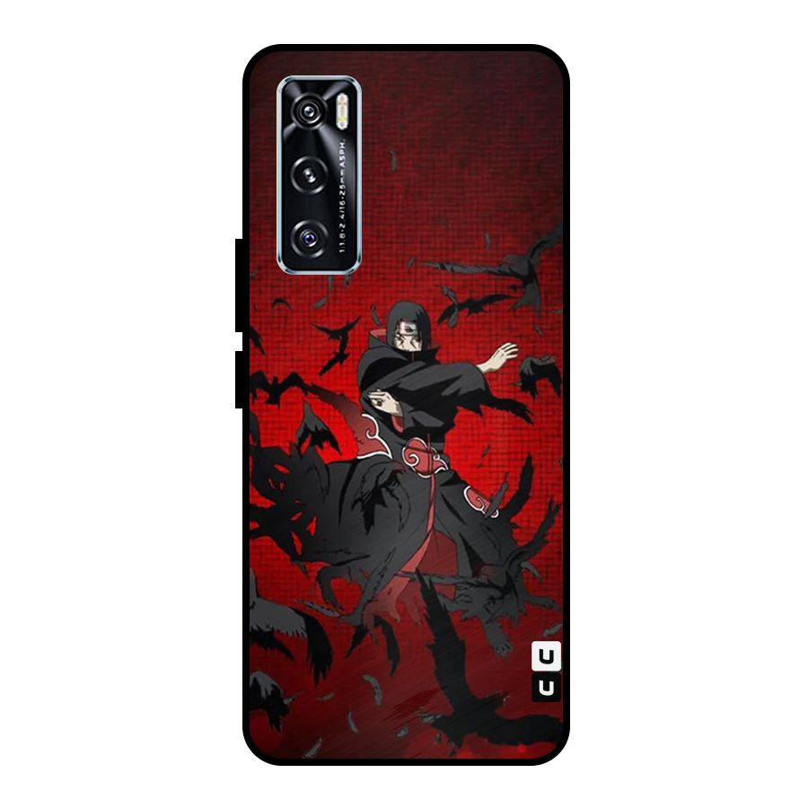 Itachi Stance For War Metal Back Case for Vivo V20 SE