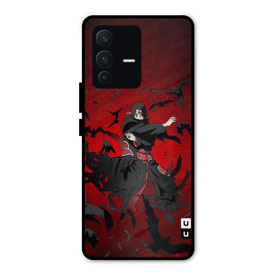 Itachi Stance For War Metal Back Case for Vivo V23 Pro