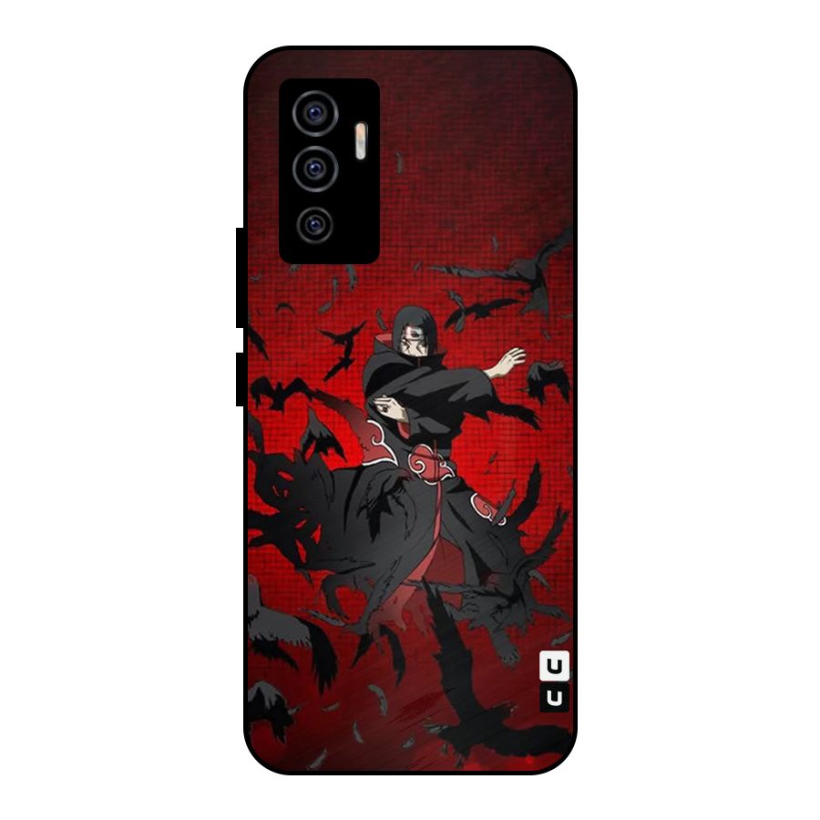 Itachi Stance For War Metal Back Case for Vivo V23e