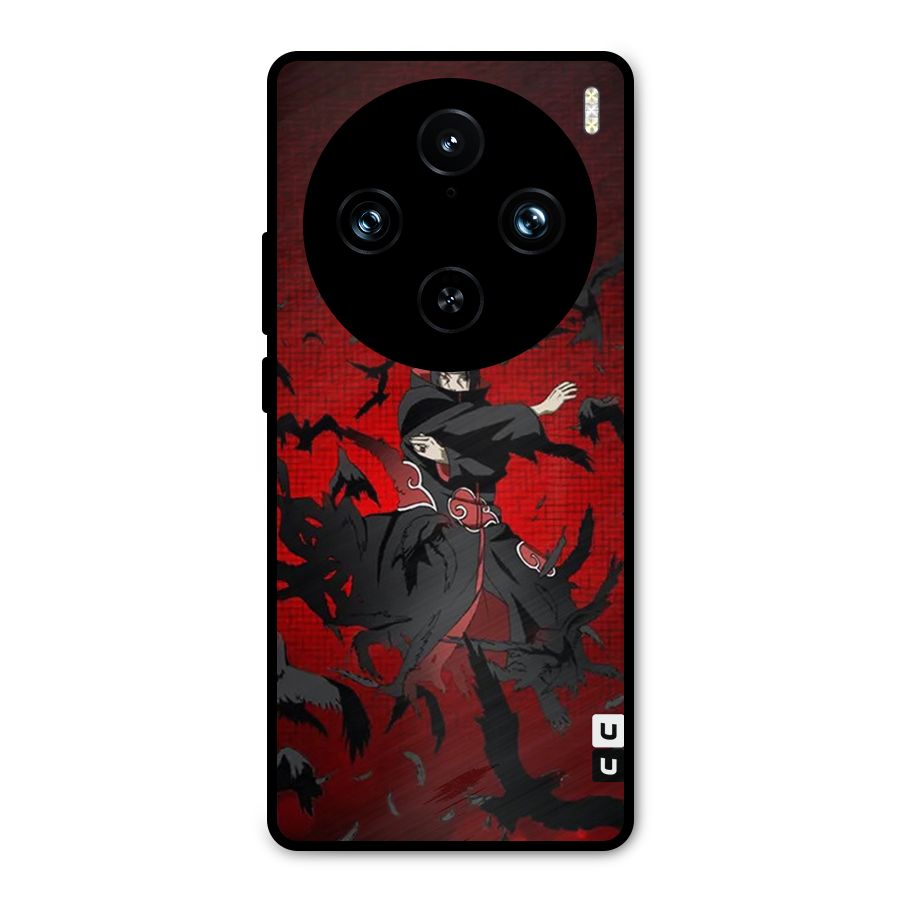 Itachi Stance For War Metal Back Case for Vivo X100 Pro