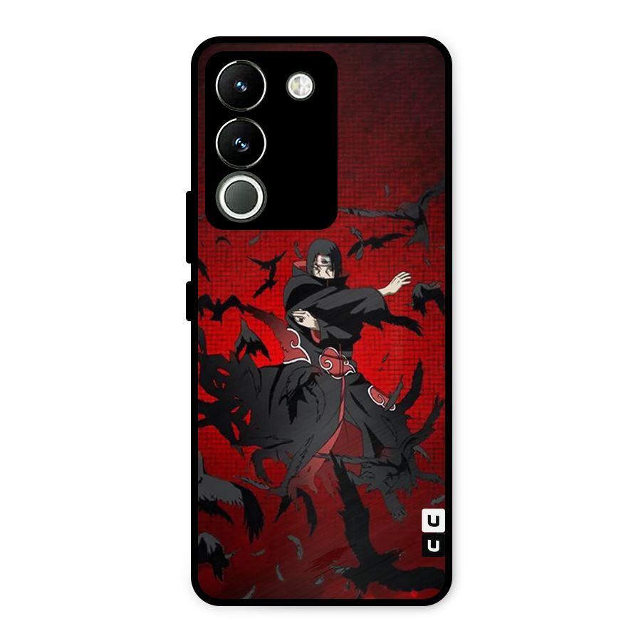 Itachi Stance For War Metal Back Case for Vivo Y200