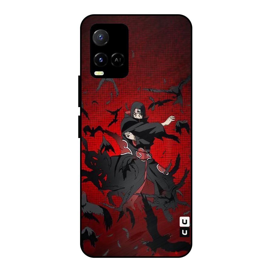 Itachi Stance For War Metal Back Case for Vivo Y21A