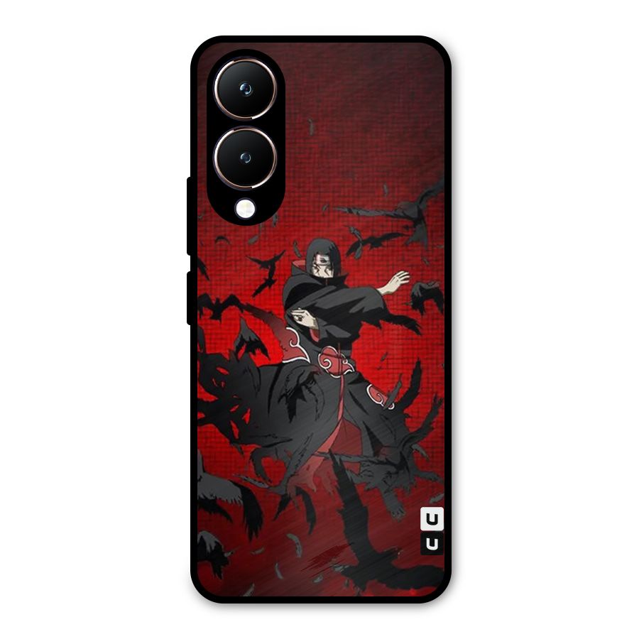 Itachi Stance For War Metal Back Case for Vivo Y28