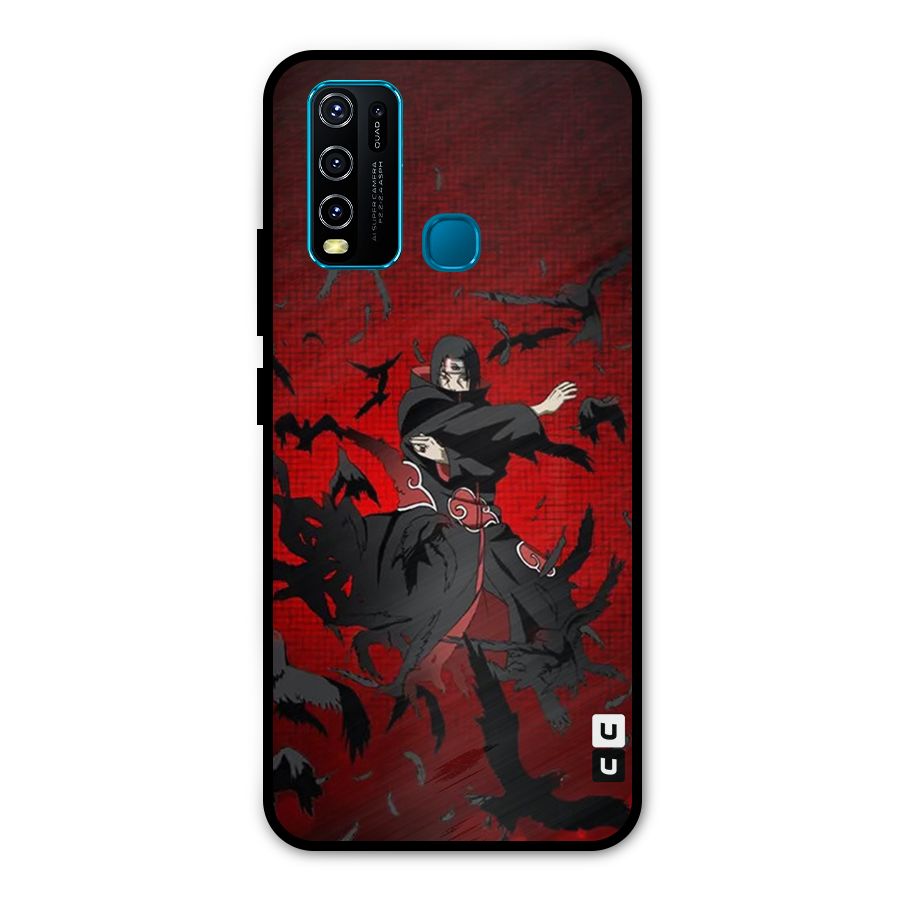 Itachi Stance For War Metal Back Case for Vivo Y30