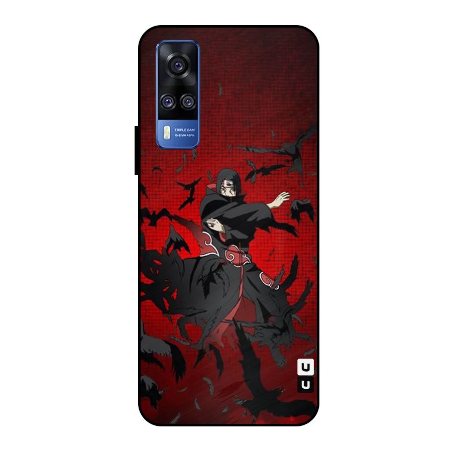 Itachi Stance For War Metal Back Case for Vivo Y51