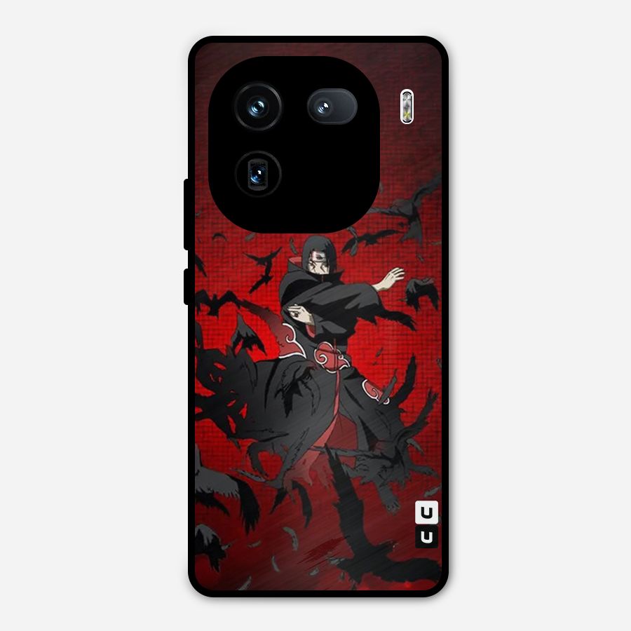 Itachi Stance For War Metal Back Case for iQOO 12