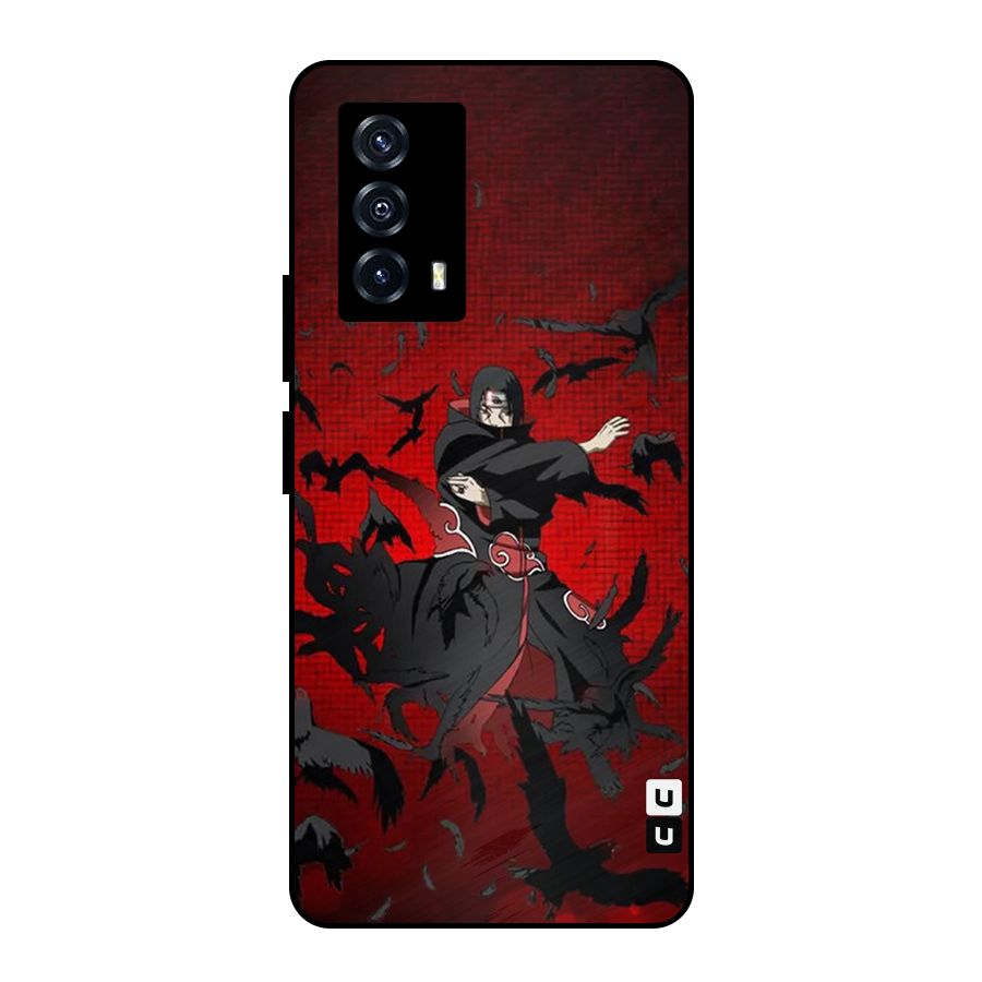 Itachi Stance For War Metal Back Case for iQOO Z5