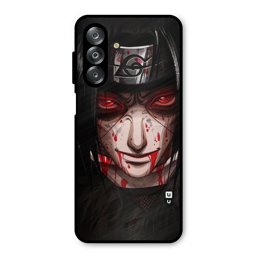 Itachi Uchiha Red Eyes Metal Back Case for Galaxy A26