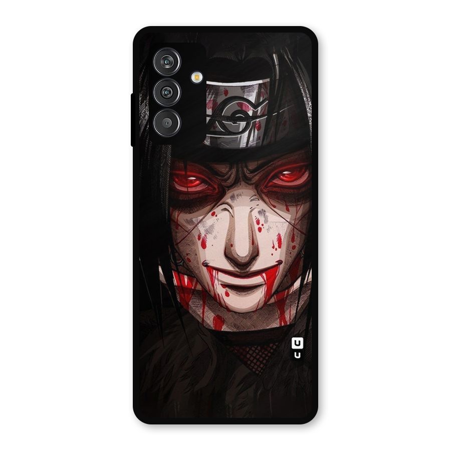 Itachi Uchiha Red Eyes Metal Back Case for Galaxy F13