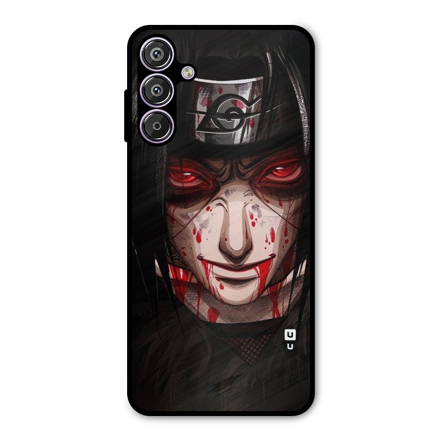 Itachi Uchiha Red Eyes Metal Back Case for Galaxy F15