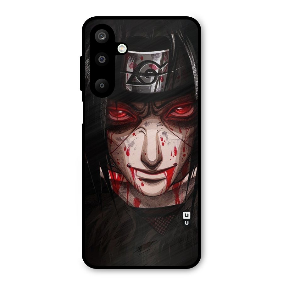 Itachi Uchiha Red Eyes Metal Back Case for Galaxy M16