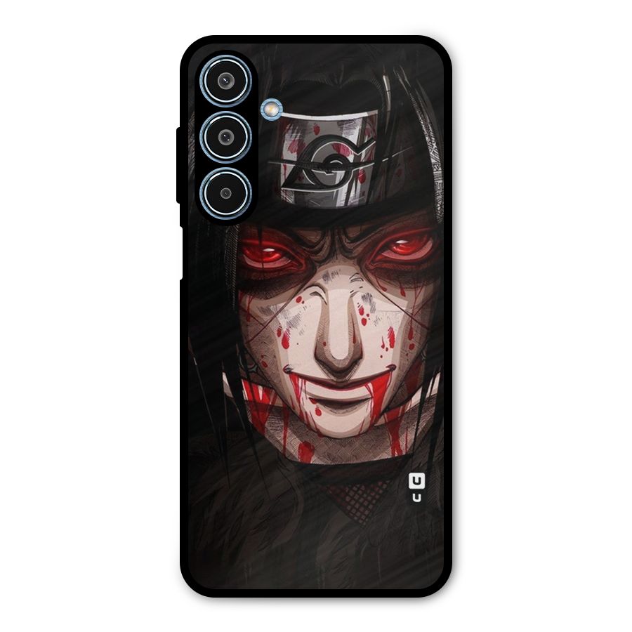 Itachi Uchiha Red Eyes Metal Back Case for Galaxy M35