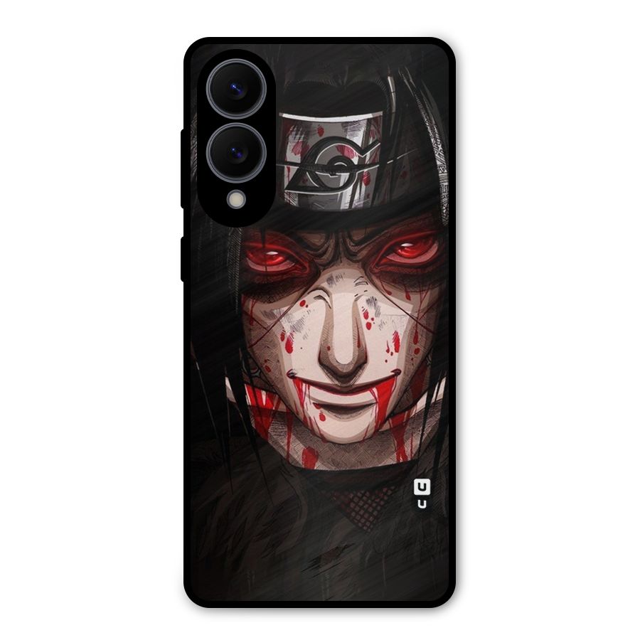 Itachi Uchiha Red Eyes Metal Back Case for Galaxy S25 Edge