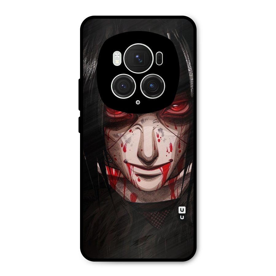 Itachi Uchiha Red Eyes Metal Back Case for Honor Magic6 Pro
