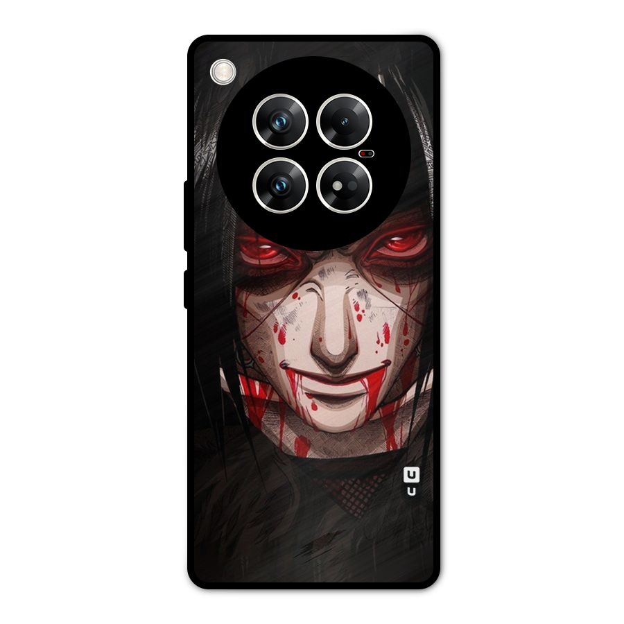 Itachi Uchiha Red Eyes Metal Back Case for Infinix Zero 40 5G