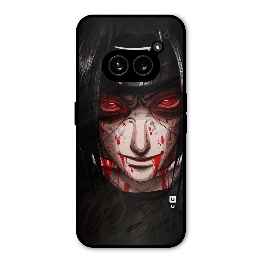 Itachi Uchiha Red Eyes Metal Back Case for Nothing Phone 2a Plus