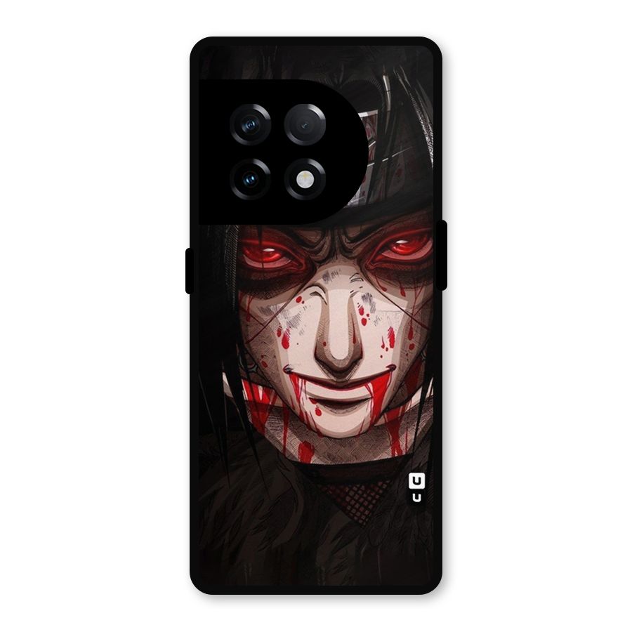 Itachi Uchiha Red Eyes Metal Back Case for OnePlus 11R