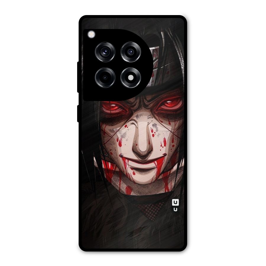 Itachi Uchiha Red Eyes Metal Back Case for OnePlus 12R