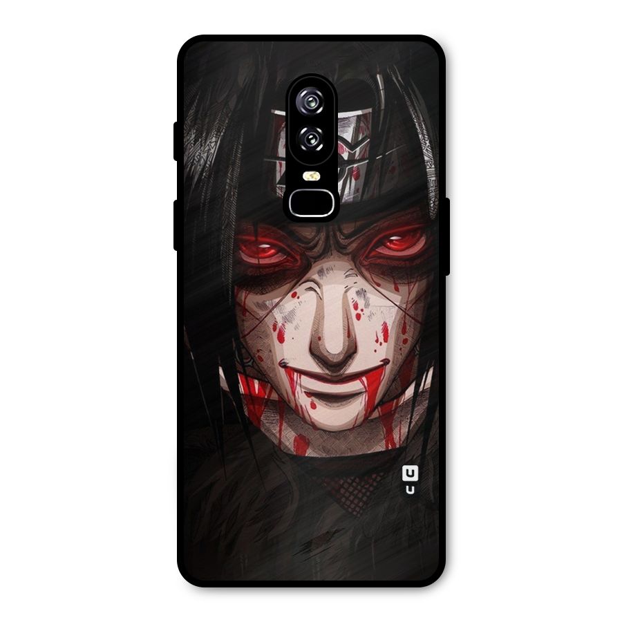 Itachi Uchiha Red Eyes Metal Back Case for OnePlus 6