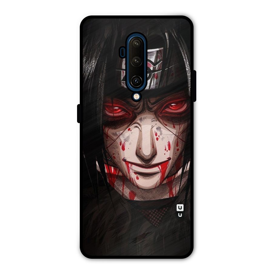 Itachi Uchiha Red Eyes Metal Back Case for OnePlus 7T Pro