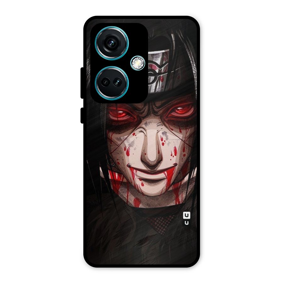 Itachi Uchiha Red Eyes Metal Back Case for OnePlus Nord CE 3 5G