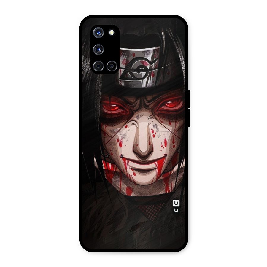 Itachi Uchiha Red Eyes Metal Back Case for Oppo A52
