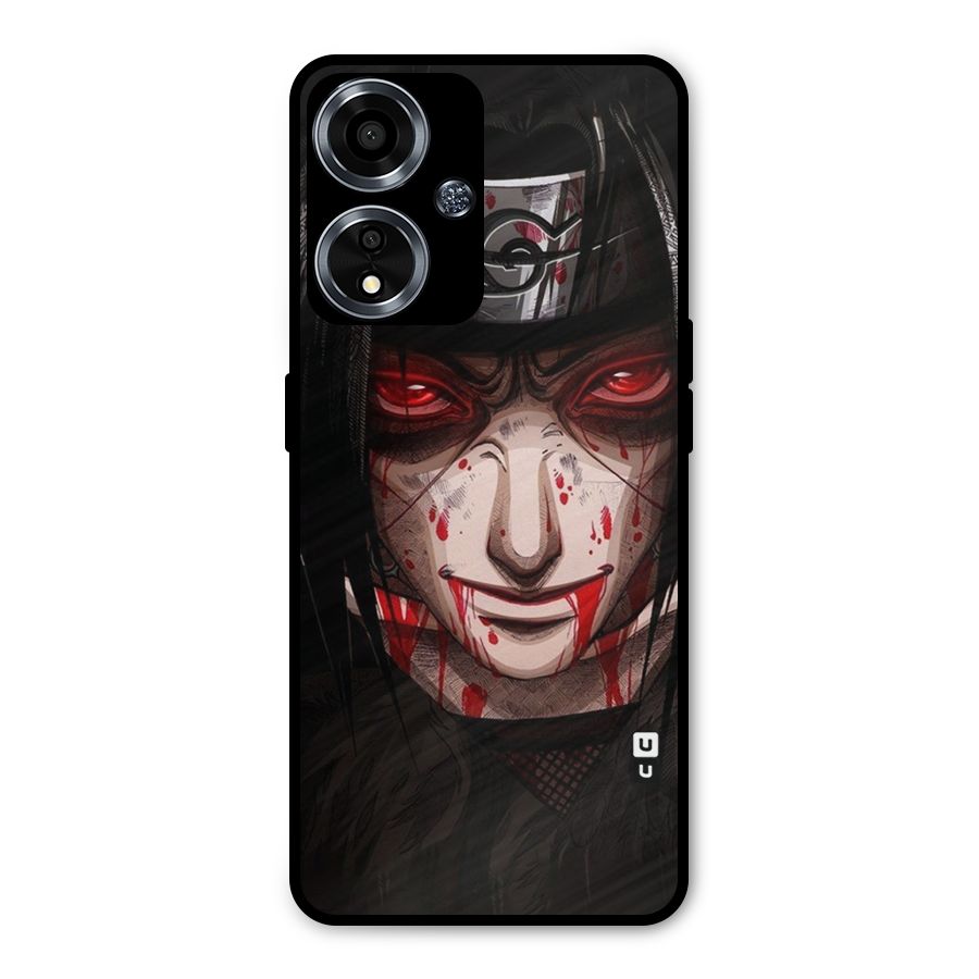 Itachi Uchiha Red Eyes Metal Back Case for Oppo A59