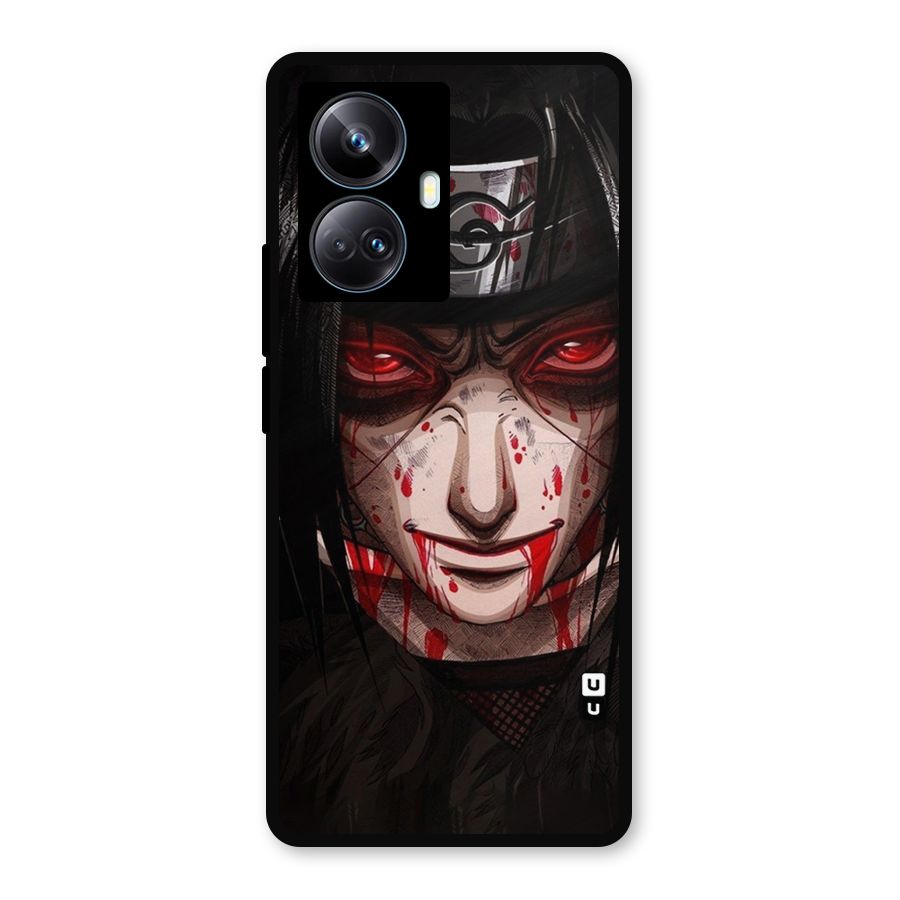 Itachi Uchiha Red Eyes Metal Back Case for Realme 10 Pro Plus