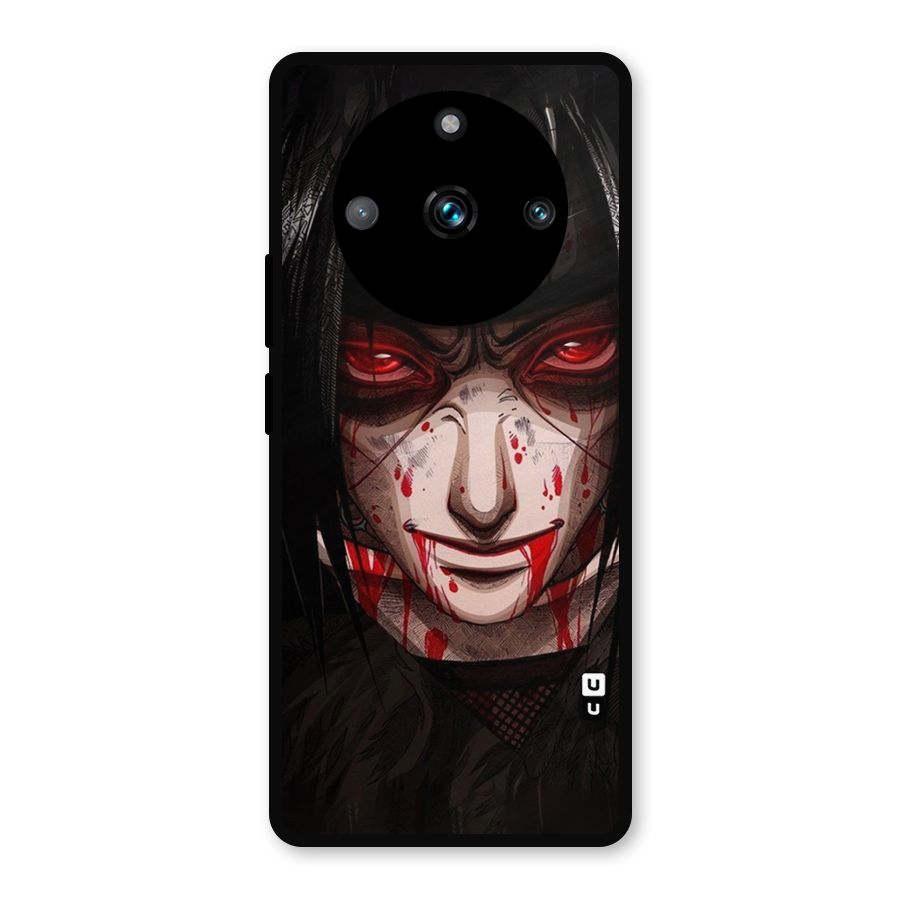 Itachi Uchiha Red Eyes Metal Back Case for Realme 11 Pro