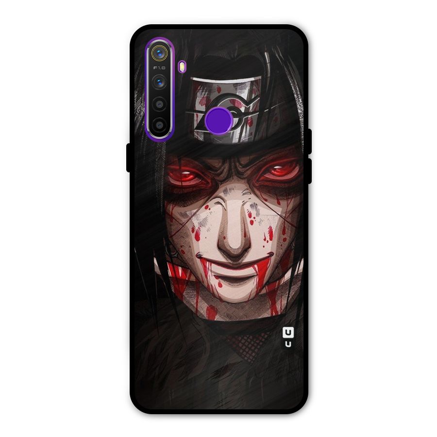 Itachi Uchiha Red Eyes Metal Back Case for Realme 5