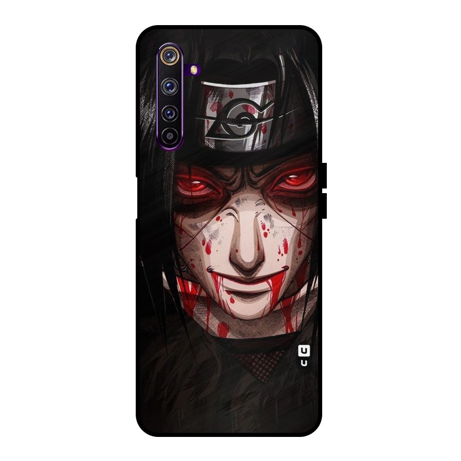 Itachi Uchiha Red Eyes Metal Back Case for Realme 6 Pro