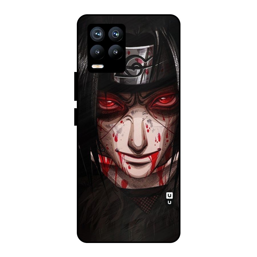 Itachi Uchiha Red Eyes Metal Back Case for Realme 8 Pro