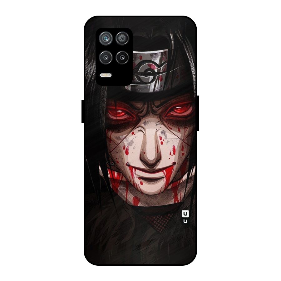 Itachi Uchiha Red Eyes Metal Back Case for Realme 9 5G