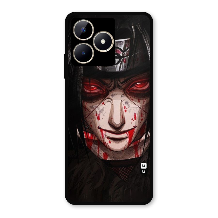 Itachi Uchiha Red Eyes Metal Back Case for Realme C53