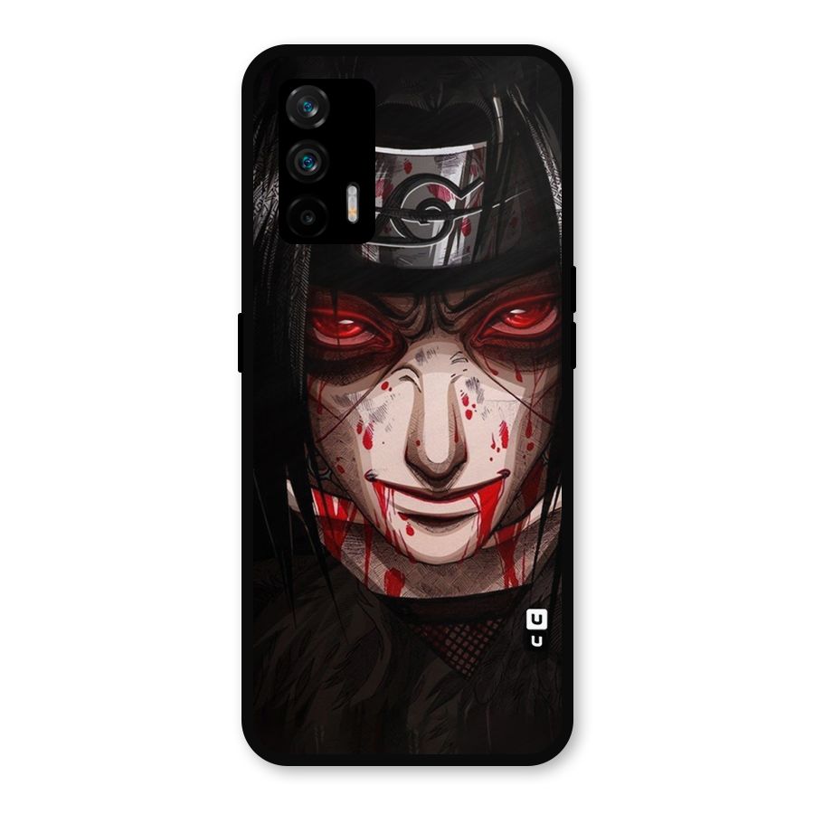 Itachi Uchiha Red Eyes Metal Back Case for Realme X7 Max