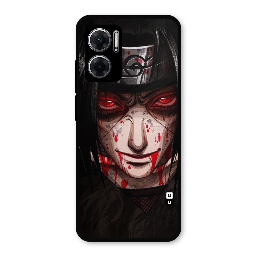 Itachi Uchiha Red Eyes Metal Back Case for Redmi 11 Prime 5G