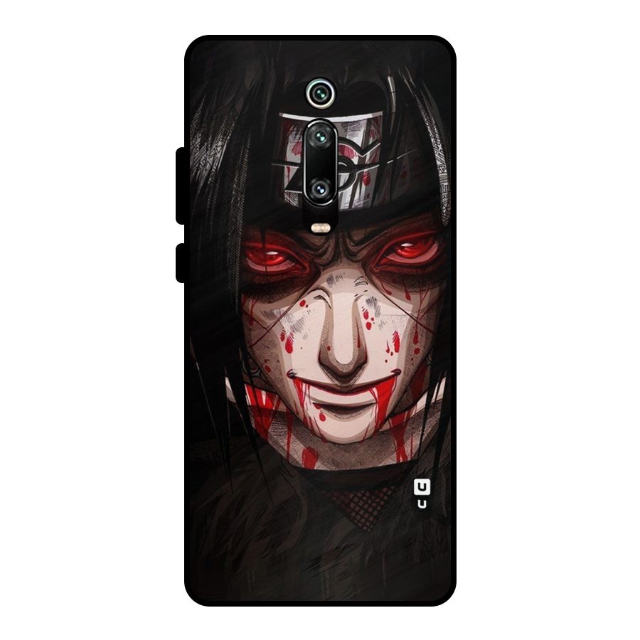 Itachi Uchiha Red Eyes Metal Back Case for Redmi K20 Pro