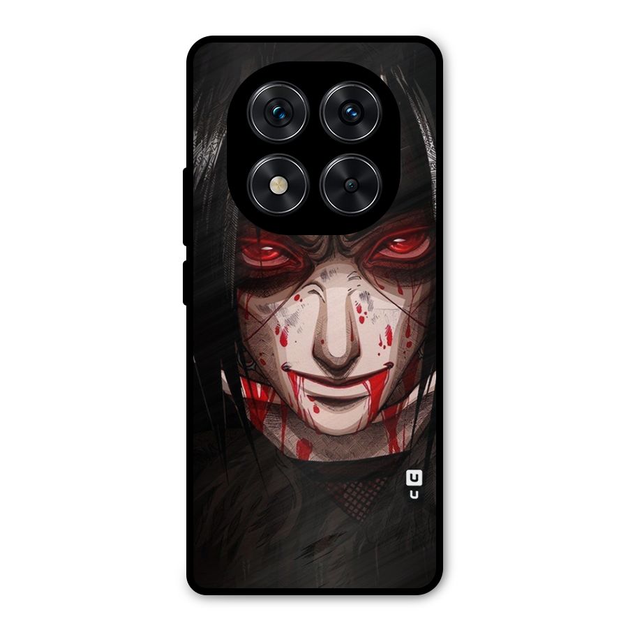 Itachi Uchiha Red Eyes Metal Back Case for Redmi Note 14 Pro 5G