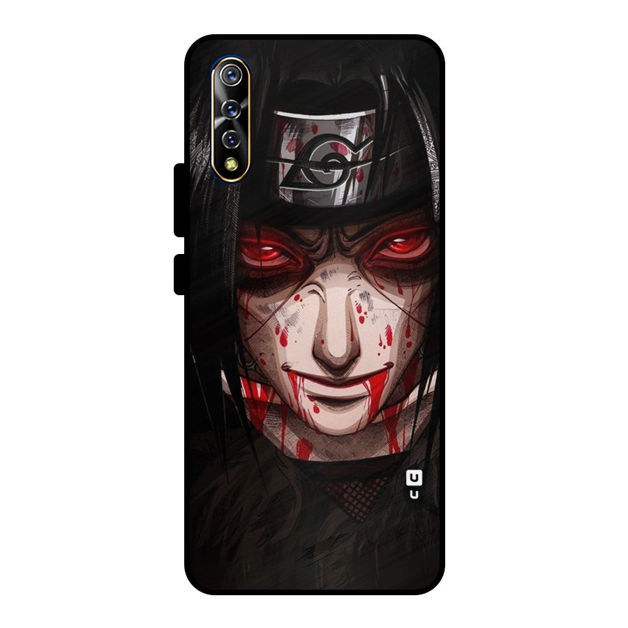 Itachi Uchiha Red Eyes Metal Back Case for Vivo S1