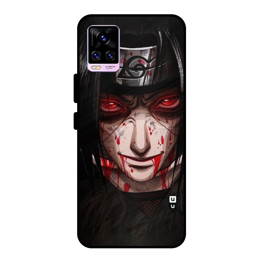 Itachi Uchiha Red Eyes Metal Back Case for Vivo V20 Pro