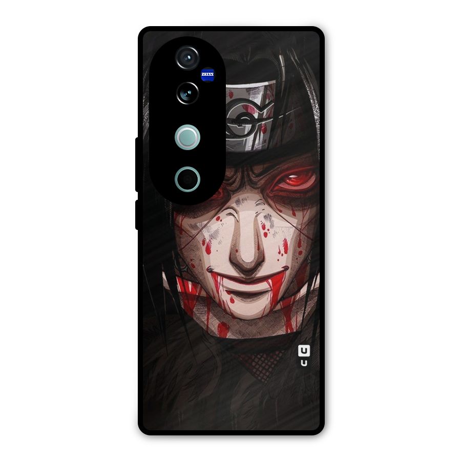 Itachi Uchiha Red Eyes Metal Back Case for Vivo V40