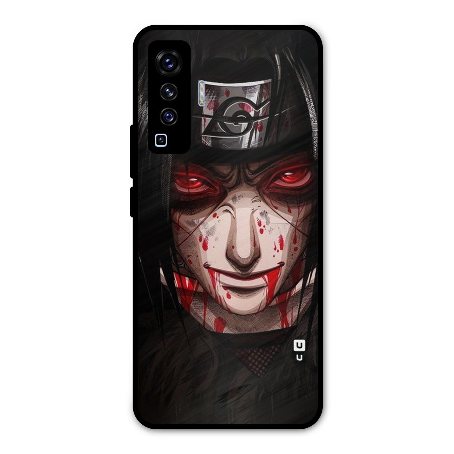 Itachi Uchiha Red Eyes Metal Back Case for Vivo X50