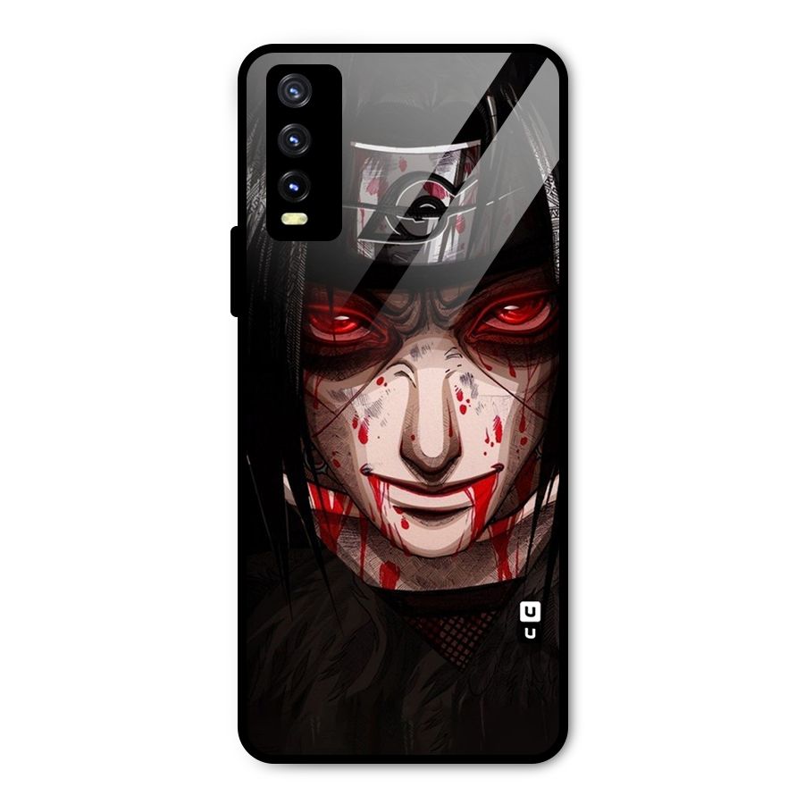 Itachi Uchiha Red Eyes Metal Back Case for Vivo Y20t