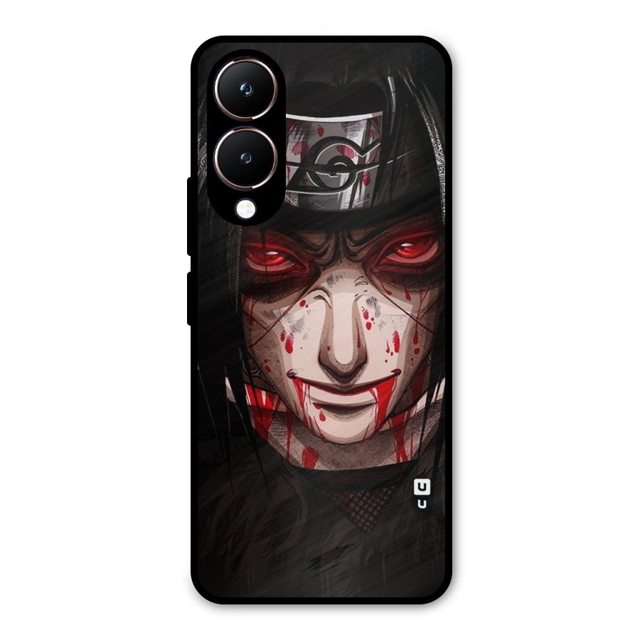 Itachi Uchiha Red Eyes Metal Back Case for Vivo Y28