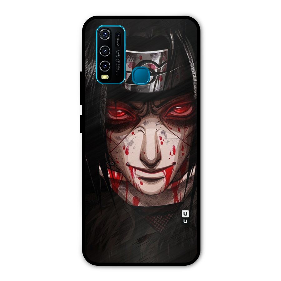 Itachi Uchiha Red Eyes Metal Back Case for Vivo Y30