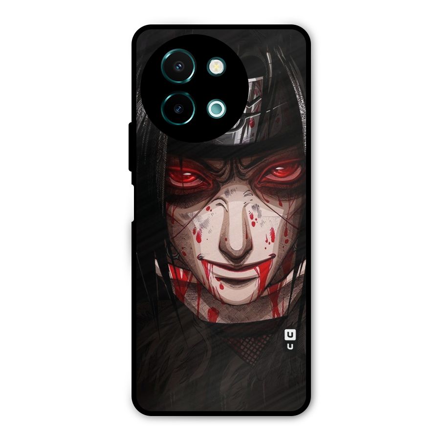 Itachi Uchiha Red Eyes Metal Back Case for Vivo Y58