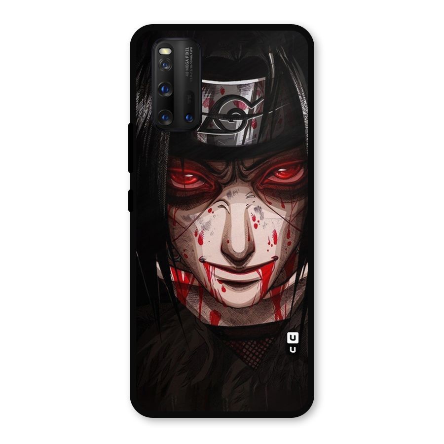 Itachi Uchiha Red Eyes Metal Back Case for iQOO 3
